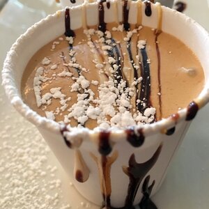 Sweet delicious cup photo