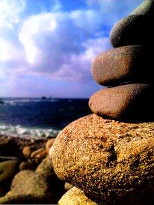 Wild coast brittany ocean