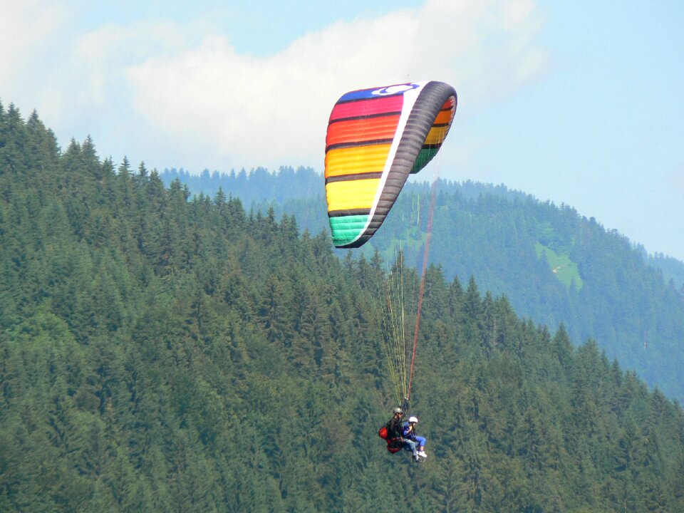 Sports activities landscape alps