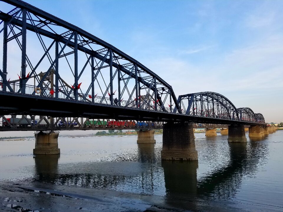 Dandong bridge urban