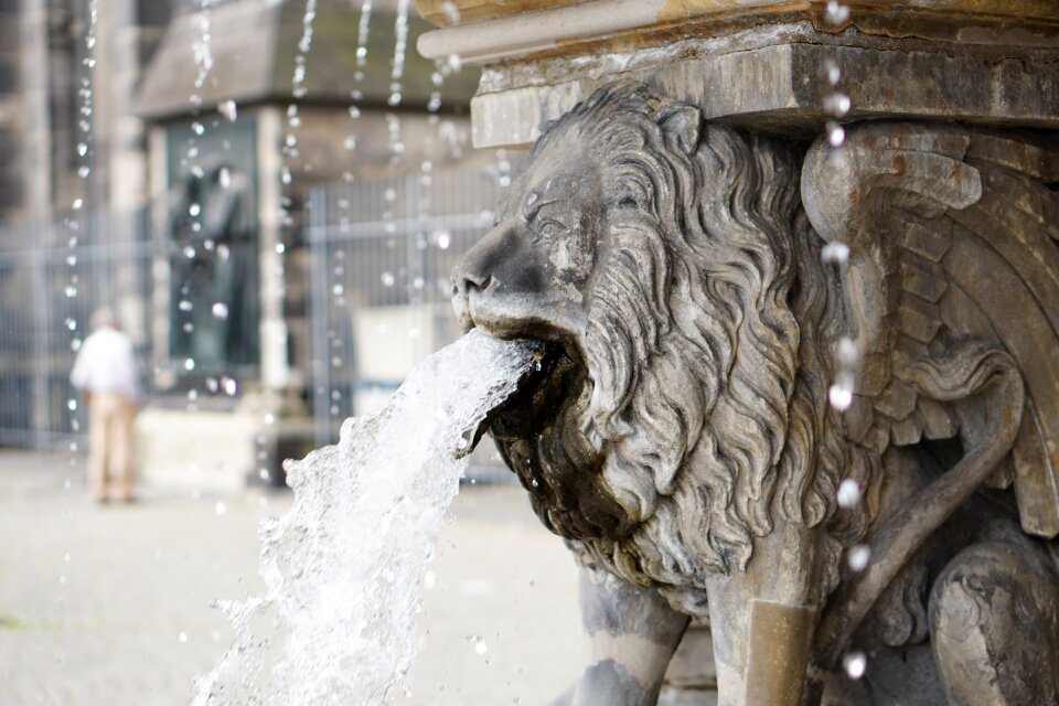 Fountain water fountain stone photo