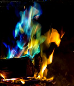 Fire flame bonfire