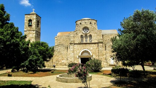 Monastery church old photo