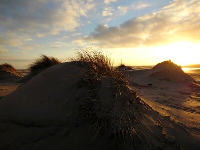 North sea island sand