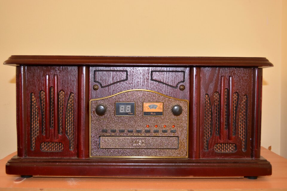 Music antique wooden
