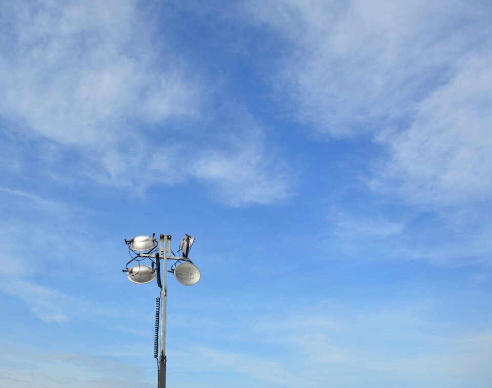 Lamp sky antena