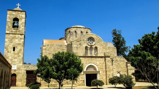 Monastery church old photo