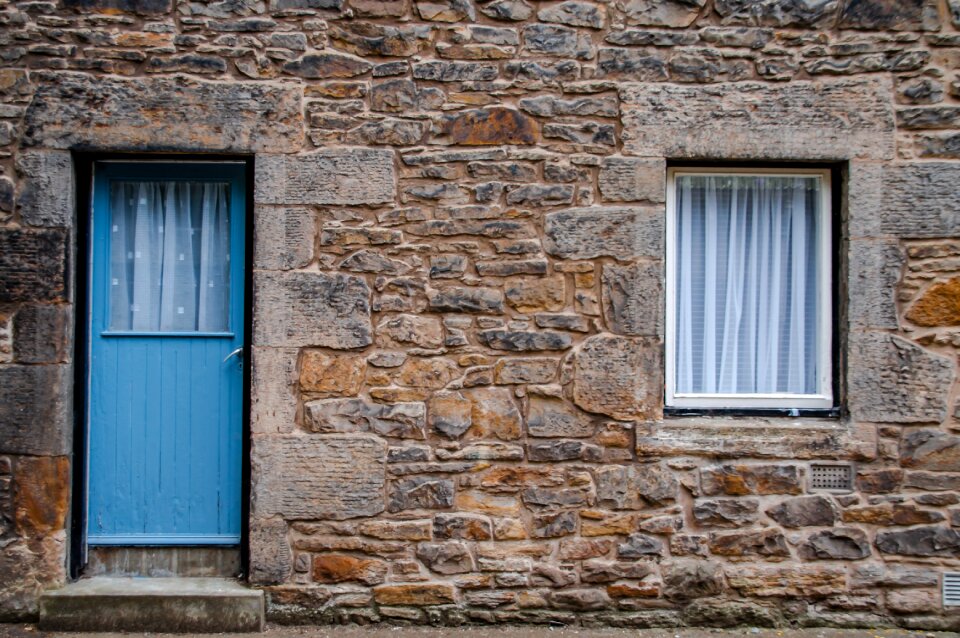 House entrance stone