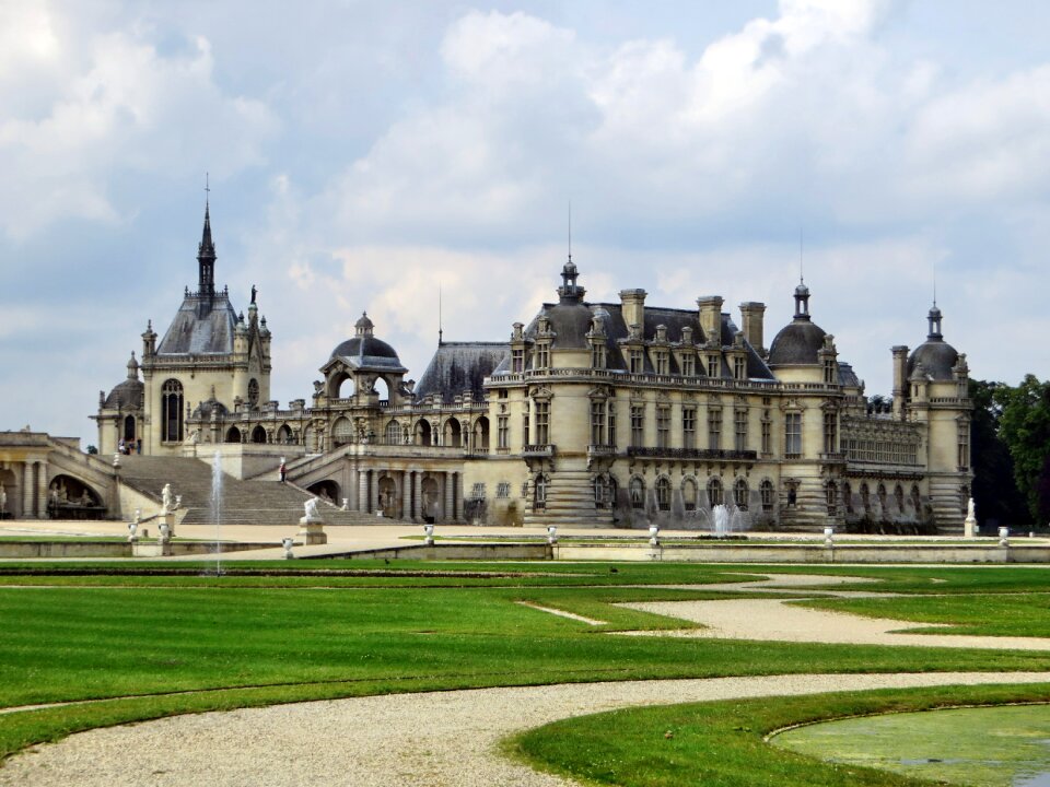 Château de chantilly monument architecture