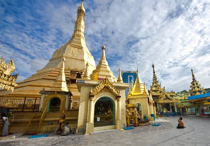 Burma temple travel photo