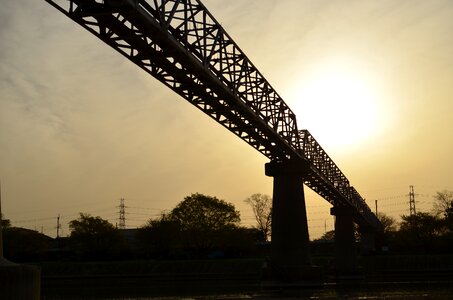 Evening sunset asahi