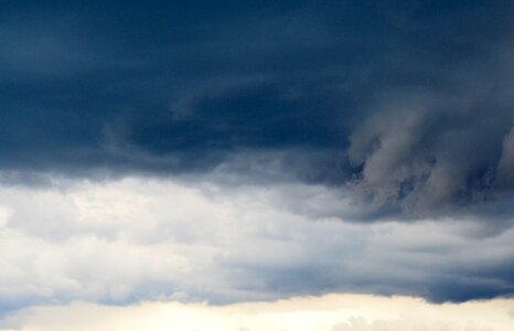 Storm clouds forward storm photo