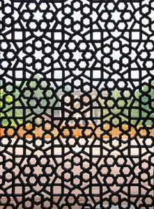 Openwork sculpture pierced stone