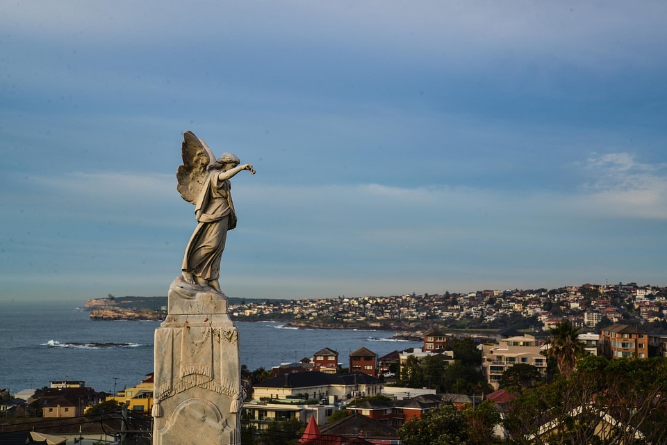 Angel australia ocean