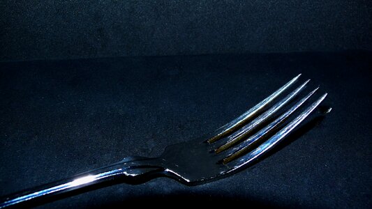 Cutlery metal fork metal