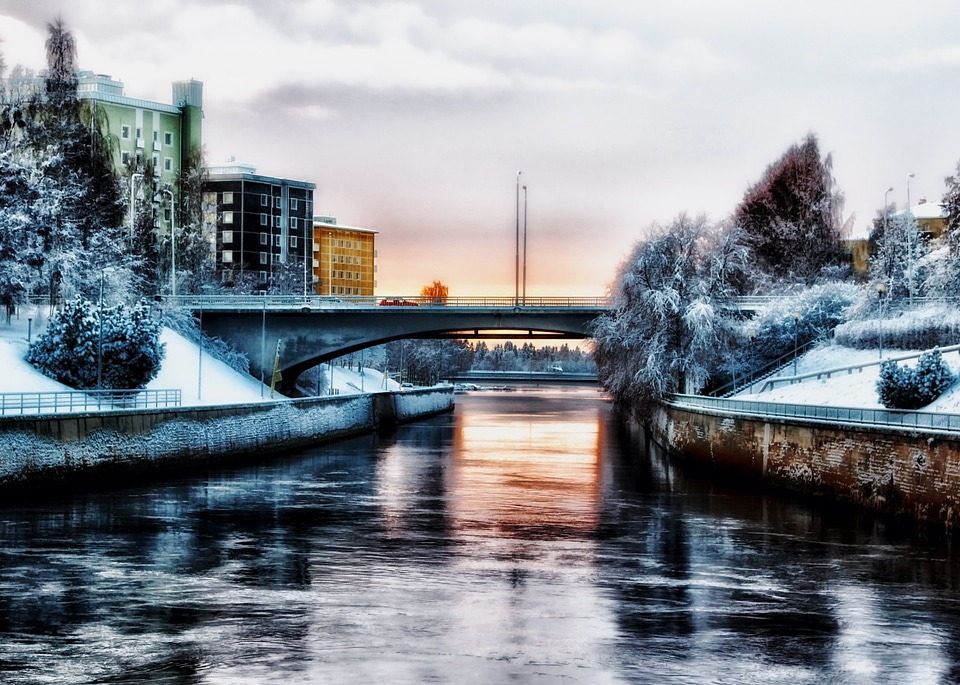 Cities urban canal photo