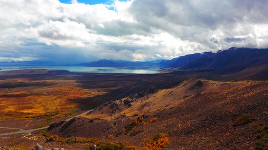 Storm sky red earth