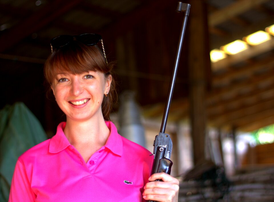 Pink shooting gallery summer