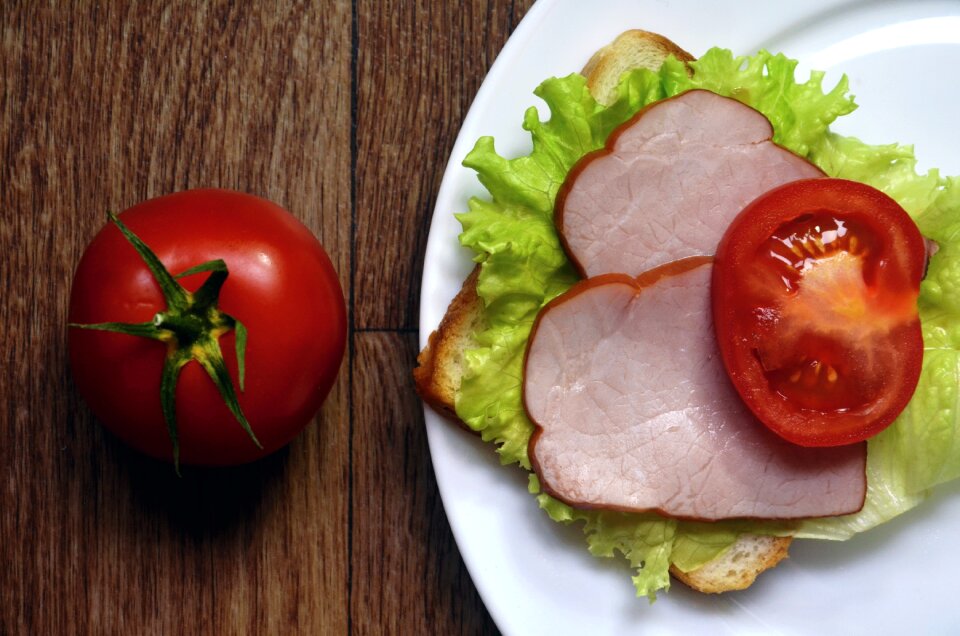 Greens bread breakfast
