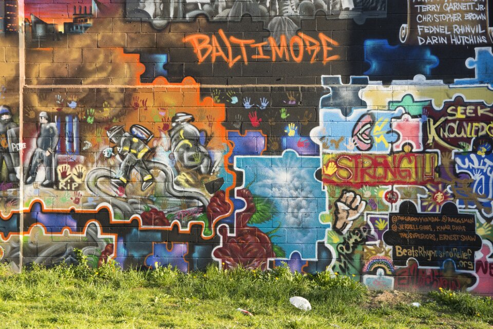 Unique urban visual