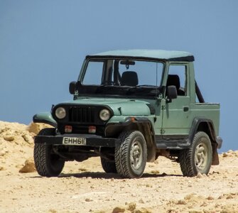 Adventure car desert