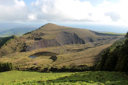 Azores landscape belvedere photo