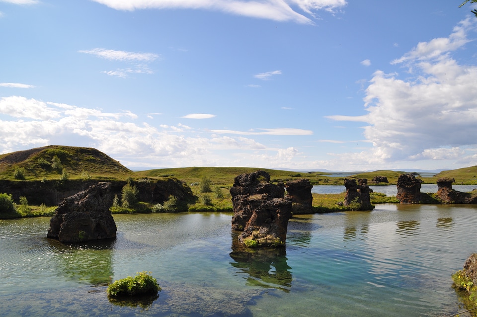 Landscape stones rock