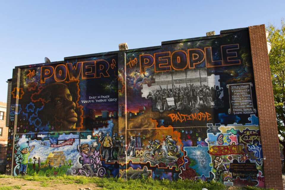 Artwork freddie gray architecture