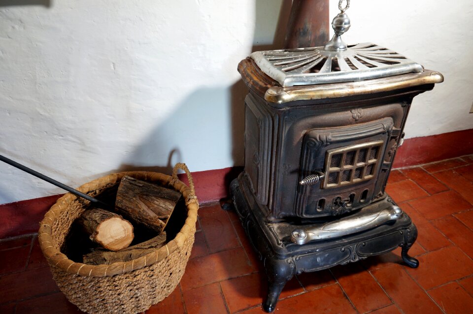 Ancient stove wood