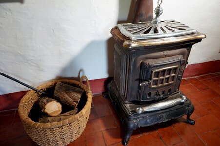 Ancient stove wood