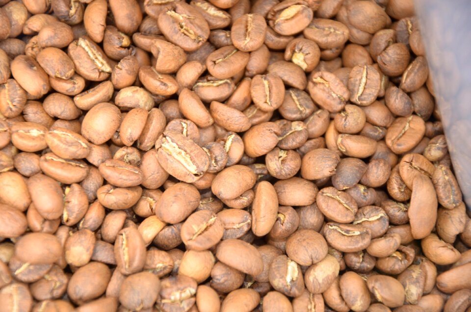 Coffee textures nature