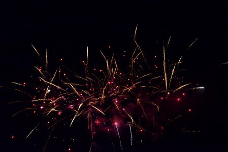 Festival summer fireworks