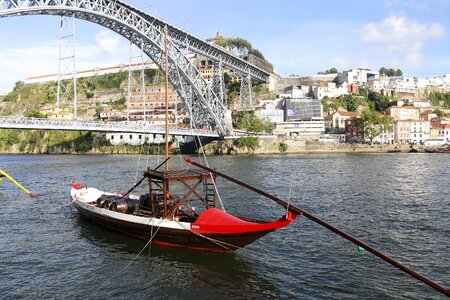 Wooden boat portugal vessel photo