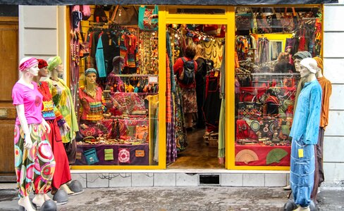 Business colorful clothing