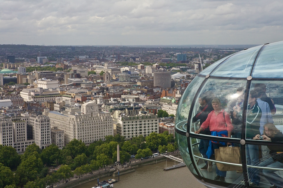 Tourism ferris wheel london eye