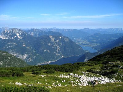 Mountain landscape austria height photo