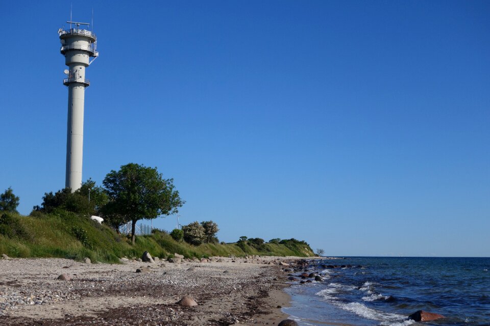 Sky beach baltic sea