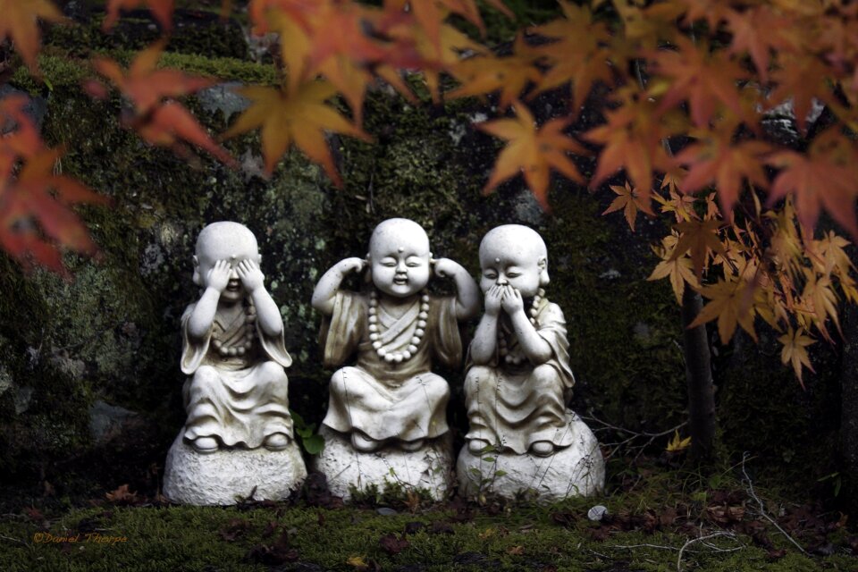 Small statues expression