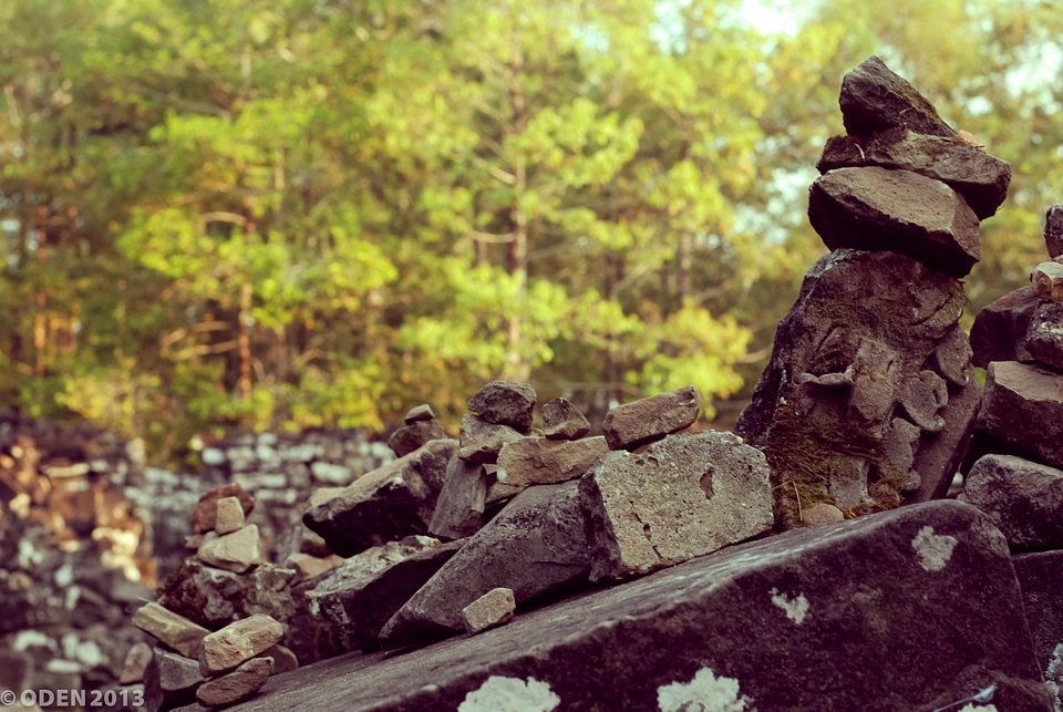 Stones nature angkor
