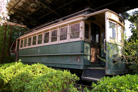 Shin'en tram meiji era photo