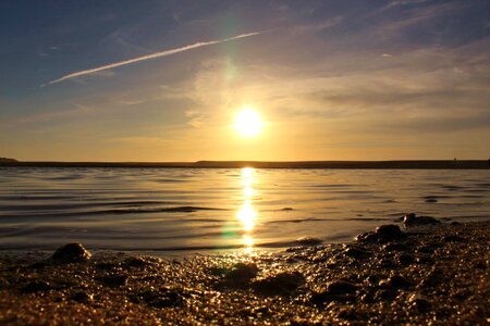 Mar sunset at night