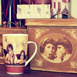 Jar decoration retro