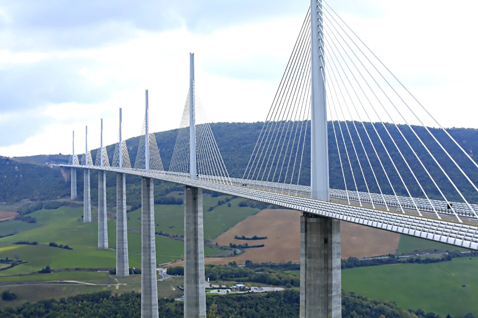 Millau valley highway