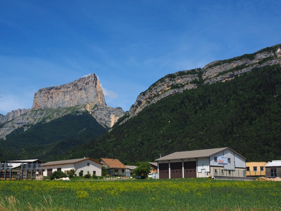 Massif vercors mountain range