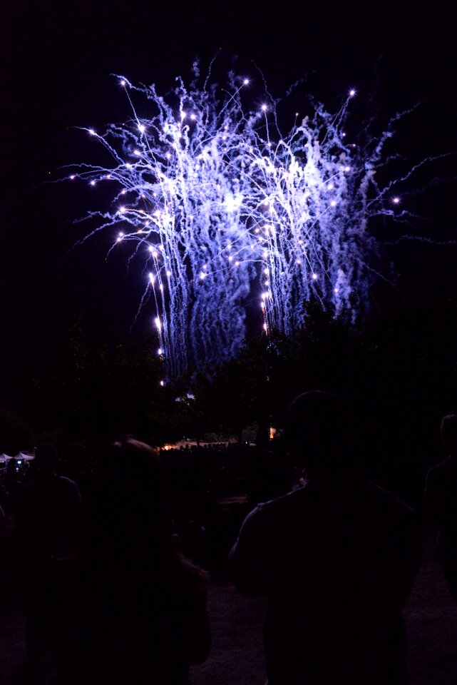 Festival summer fireworks