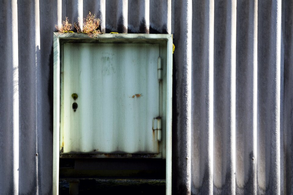 Abandoned architecture building