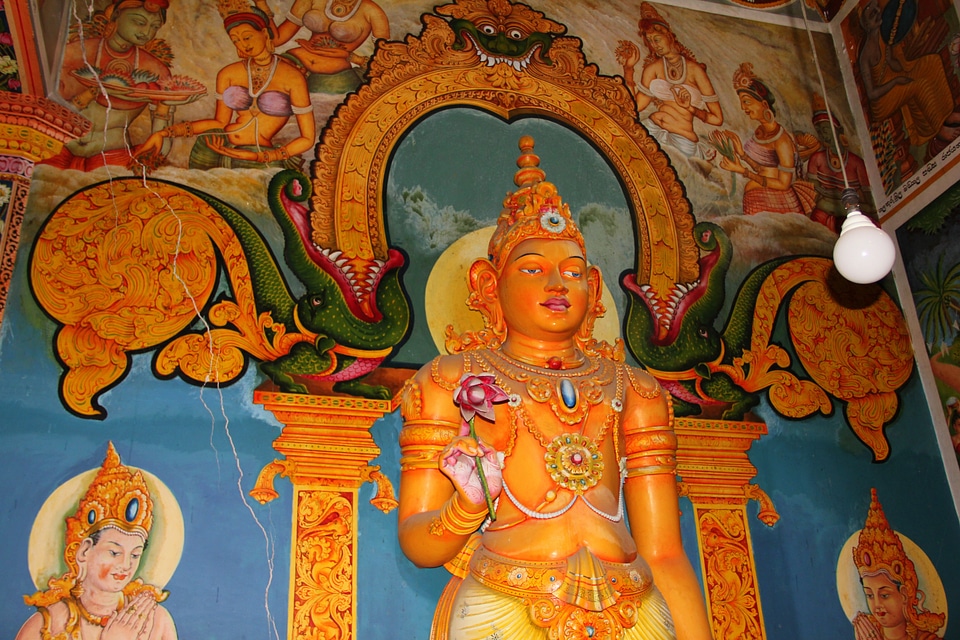 Temple complex buddhist temple sri lanka