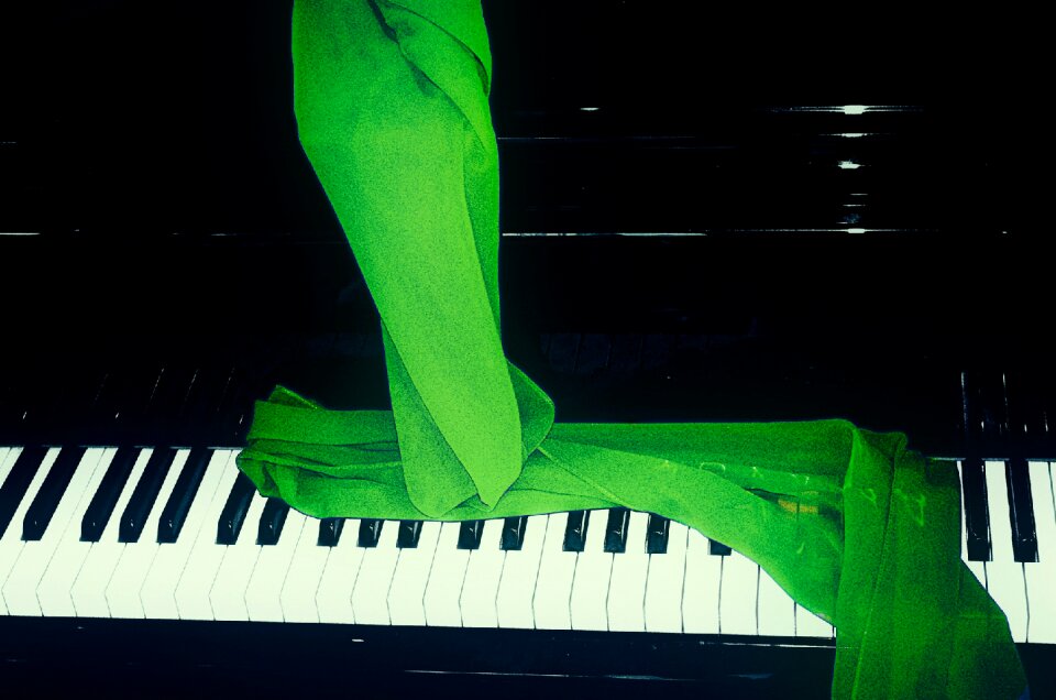 Key piano keys black music