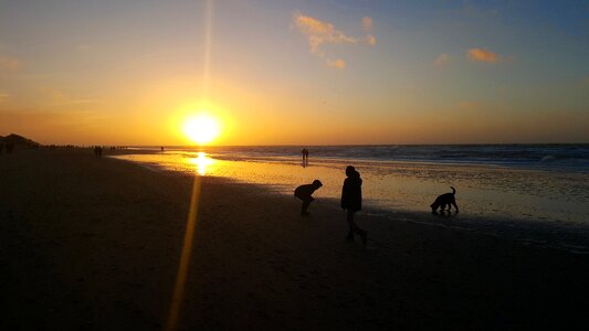 Abendstimmung sea sunset