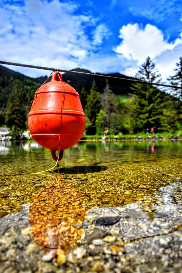 Lake relaxation water